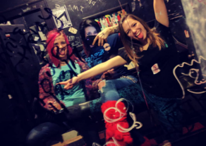 Green Room Selfie Gallery